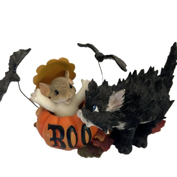 Charming Tails HALLOWEEN “Don’t Be A Scaredy Cat, Have Fun” (85/124) - Picture 2 of 16